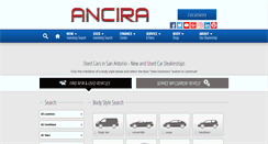 Desktop Screenshot of ancira.com